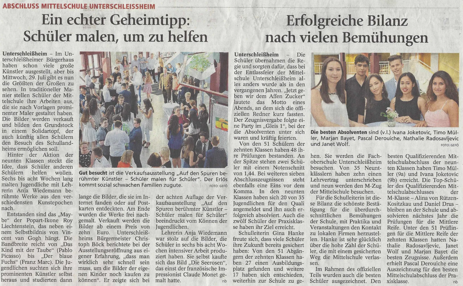 Erfolgreiche Bilanz nach vielen Bemühungen