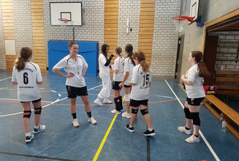 Knappe Niederlage beim Volleyball Regionalentscheid gegen Haimhausen