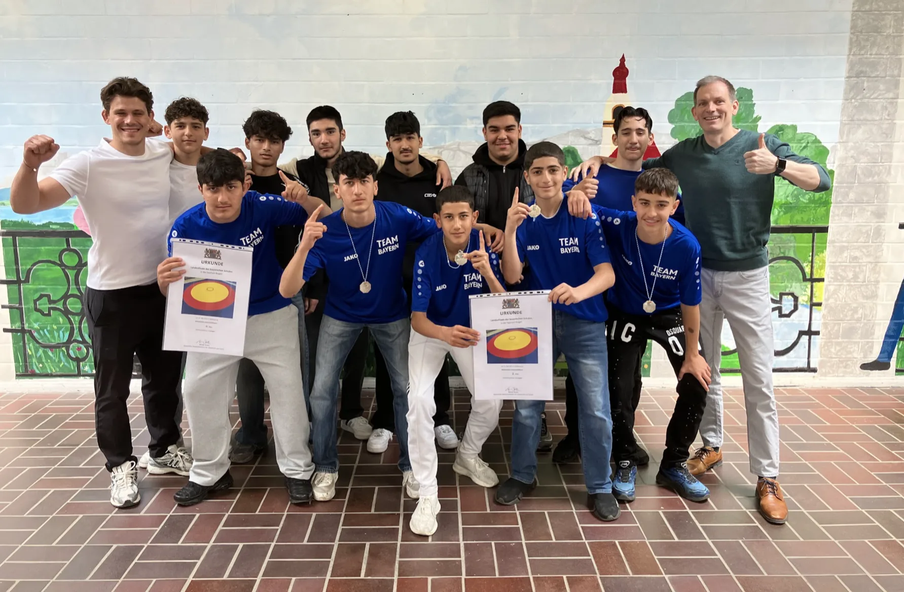 Ringen: 2. Platz bei der Bayerischen Meisterschaft!