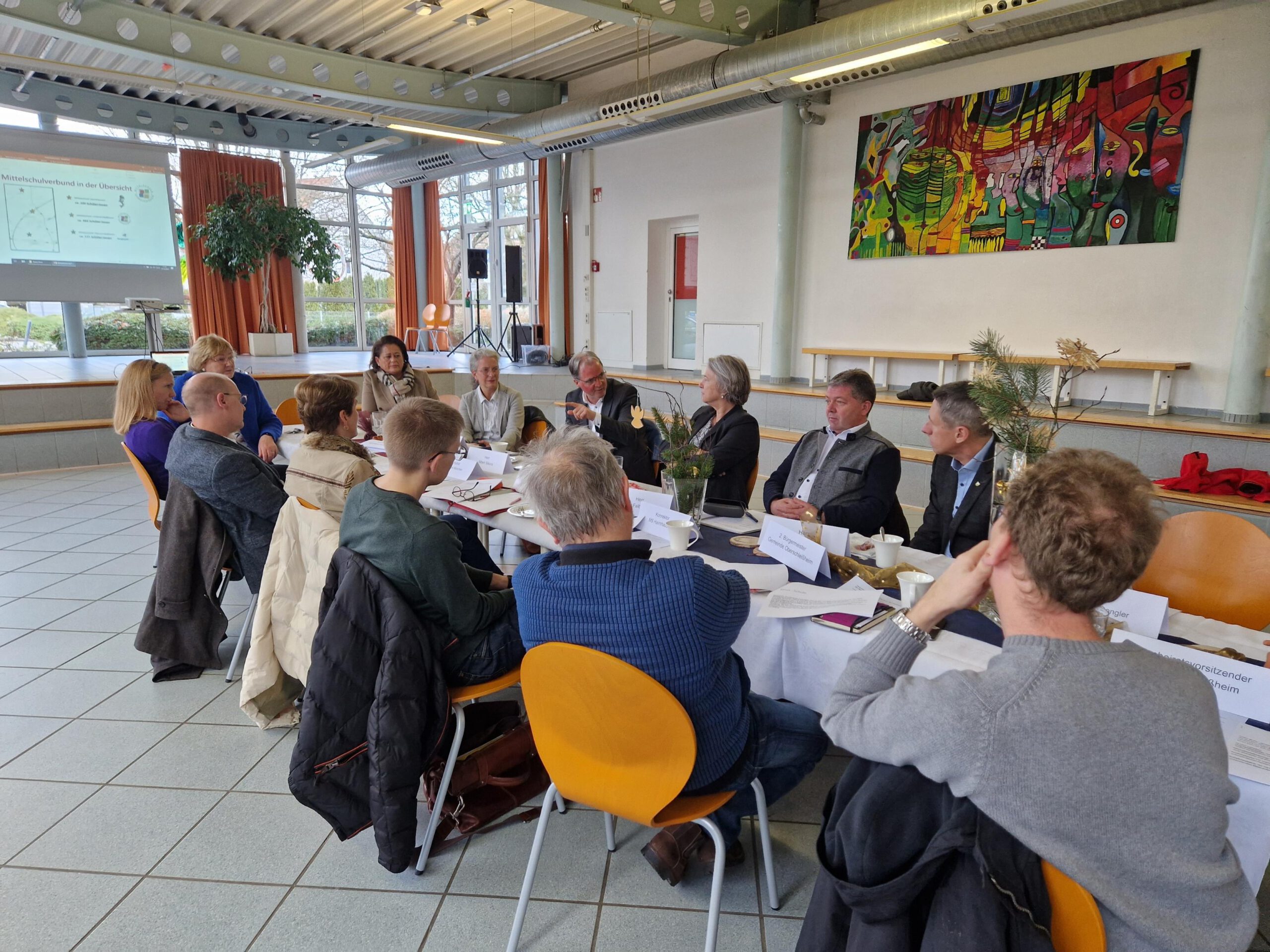 Große Sitzung des Mittelschulverbundes