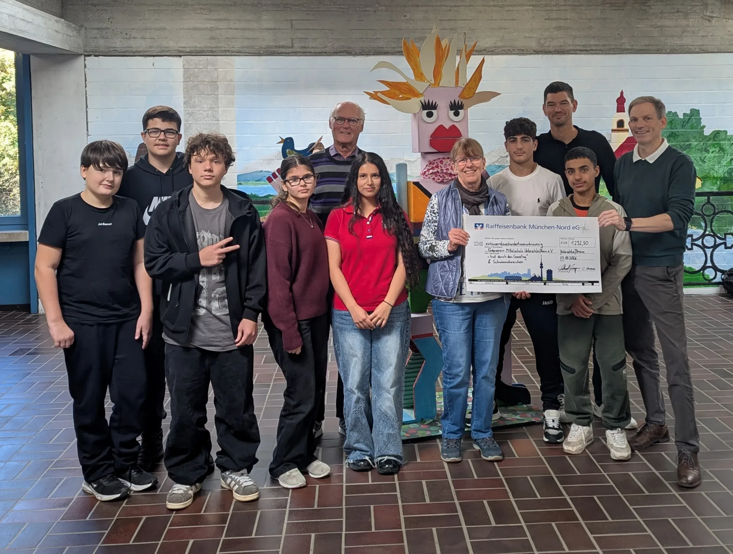 Bürgerstiftung unterstützt unsere Schule erneut!